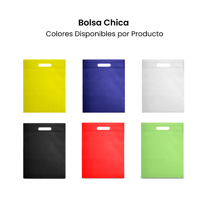 Nuestras bolsas ecológicas chicas son la opción perfecta para quienes buscan una alternativa sostenible, práctica y reutilizable. Fabricadas con material non-woven de alta resistencia, estas bolsas pequeñas son ligeras, duraderas y fáciles de guardar, ideales para regalos, eventos, tiendas o uso diario. Reduce el uso de plástico y dale un toque ecológico a tu marca con nuestras bolsas chicas ecológicas.
