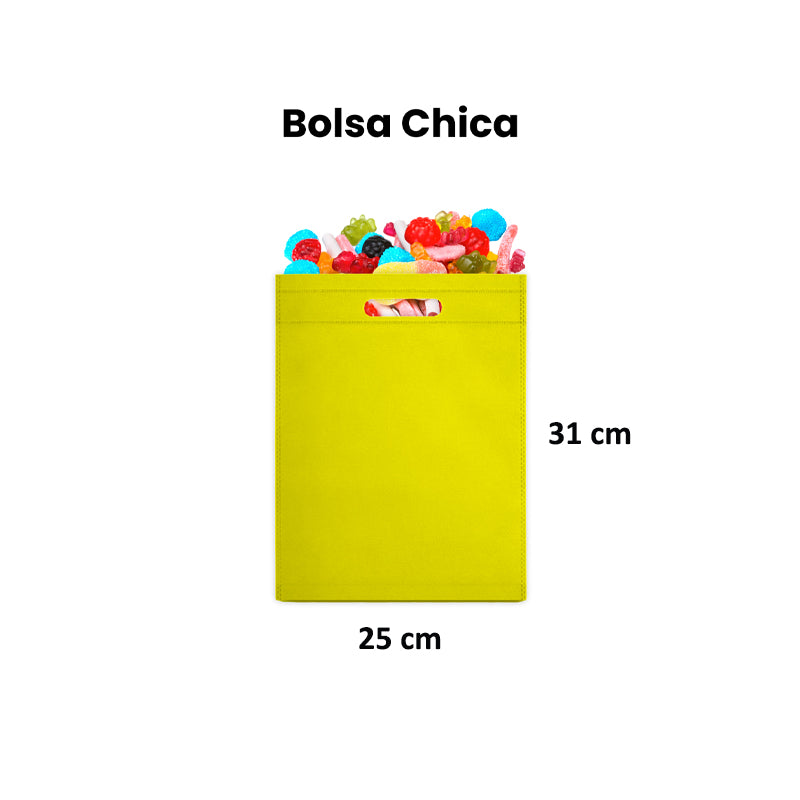 Nuestras bolsas ecológicas chicas son la opción perfecta para quienes buscan una alternativa sostenible, práctica y reutilizable. Fabricadas con material non-woven de alta resistencia, estas bolsas pequeñas son ligeras, duraderas y fáciles de guardar, ideales para regalos, eventos, tiendas o uso diario. Reduce el uso de plástico y dale un toque ecológico a tu marca con nuestras bolsas chicas ecológicas.