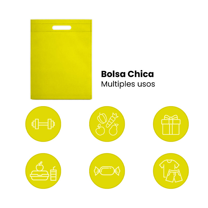 100 Bolsas Ecológicas de Tela