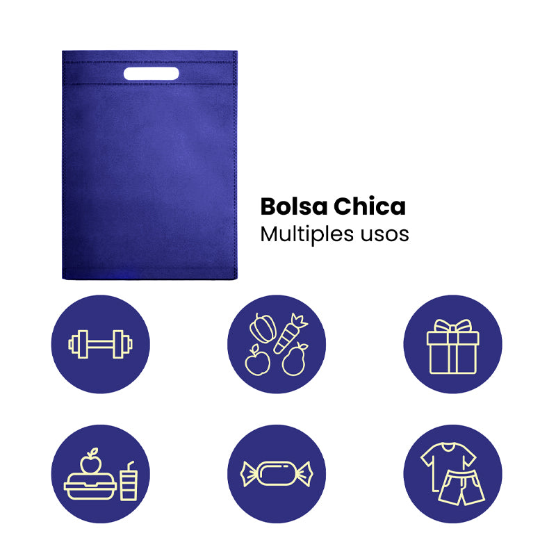 100 Bolsas Ecológicas de Tela