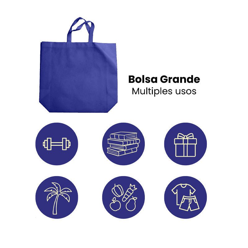 100 Bolsas Ecológicas de Tela