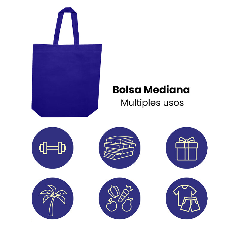 100 Bolsas Ecológicas de Tela