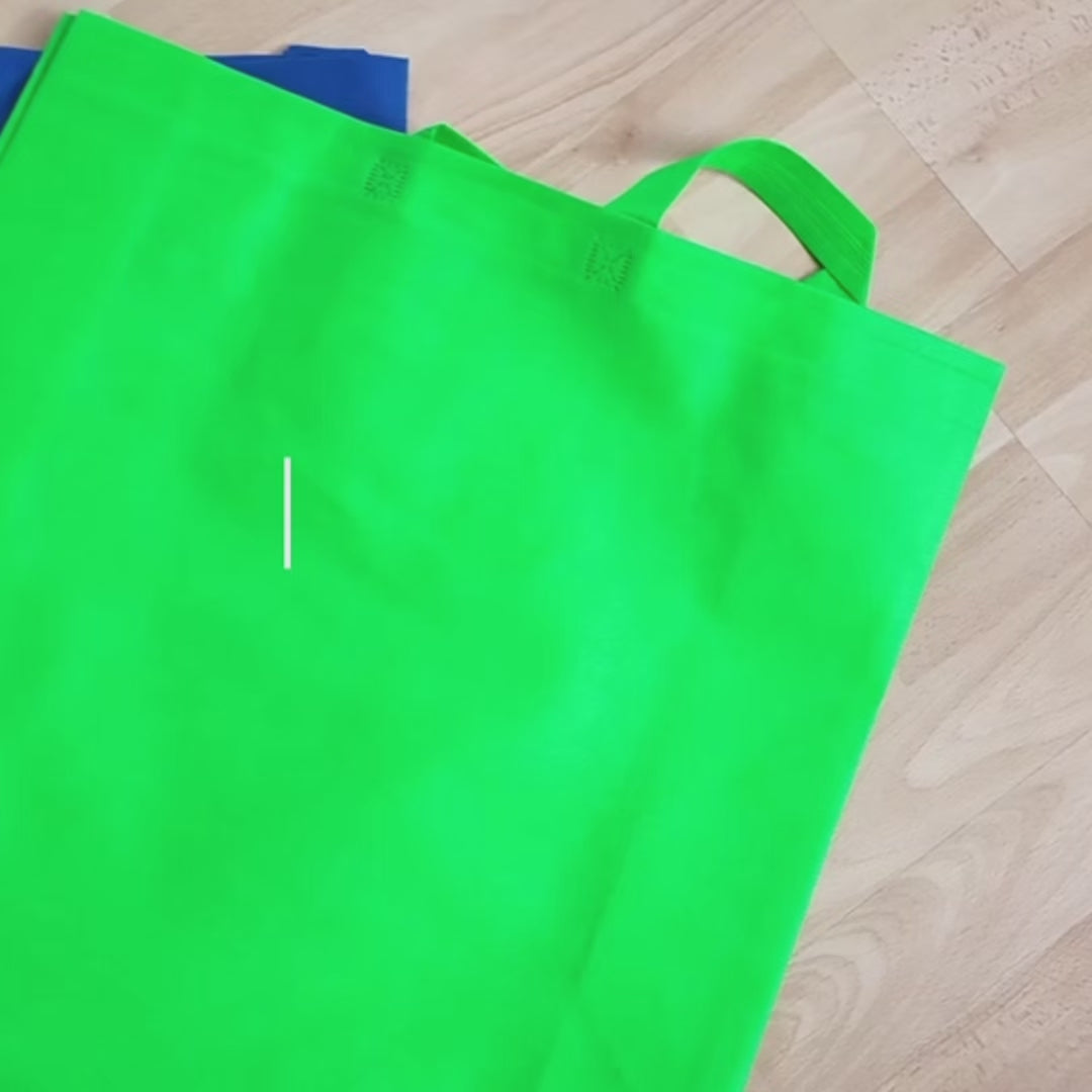 100 Bolsas Ecológicas de Tela Medianas